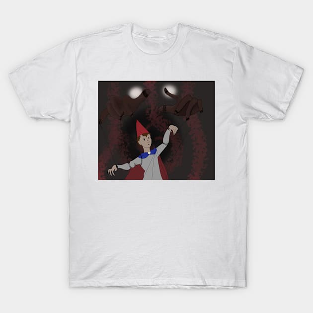 Strung Along T-Shirt by Arotiar0Zero